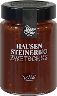 Gewürzzubereitung Bio Chutney Zwetschke Hausensteiner