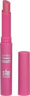 perfect creamy matt ruž za usne – 336/002 s-he colour&style