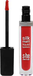 Течно матово червило silk matt - Nr. 010 s-he colour&style