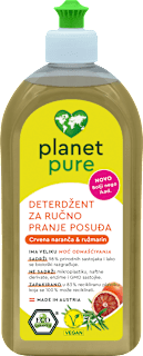 Deterdžent za ručno pranje posuđa – Crvena naranča i ružmarin planet pure