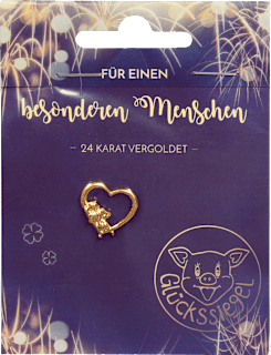 Glücksbringer vergoldetes Engerl keine Marke