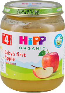 ORGANIC kašica- prva jabuka za odojčad, od 4. meseca HiPP