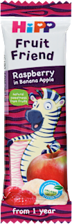 Sadna rezina Fruit Friend banana, jabolko in malina HiPP