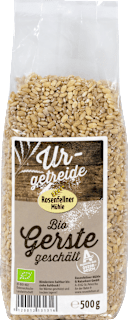 Getreide Bio Gerste geschält Rosenfellner Mühle