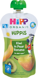 Hippis bio sadni žepek hruška-banana-kivi, od 6. meseca HiPP