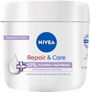 Telový krém Repair & Care 10 % Glycerin + Panthenol NIVEA