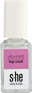 Ultra matt fedőlakk s-he colour&style