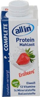 Trinkmahlzeit Protein Complete Erdbeere all in