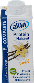 Trinkmahlzeit Protein Complete Vanille all in
