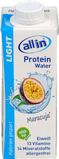Light Protein Water Maracuja all in