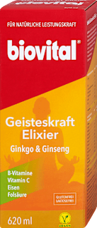 Geisteskraft Elixier Grinko & Ginseng biovital