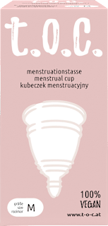 Menstruationstasse Gr. M t.o.c.