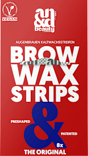 Kaltwachsstreifen Augenbrauen Preshaped & Patented A.N.D. beauty