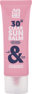 Transparentný balzam na opaľovanie SPF 30 A.N.D. beauty
