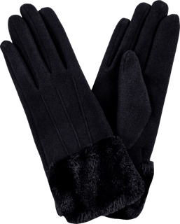 Handschuhe schwarz PURSET