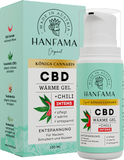 Königs Cannabis CBD Wärme Gel Hanfama