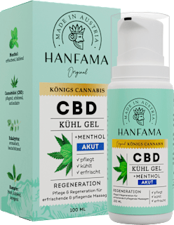 Königs Cannabis CBD Kühl Gel Hanfama