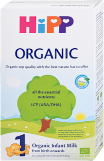 Organic 1 mliječna formula, 0+ mj. HiPP