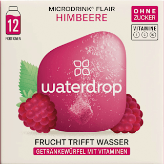 Getränkewürfel Flair Himbeere waterdrop