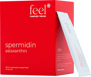 Spermidin Astaxanthin Sticks 30 St feel FOREVER YOUNG