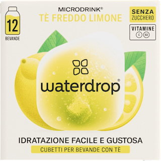 Microdrink al gusto di tè freddo al limone waterdrop