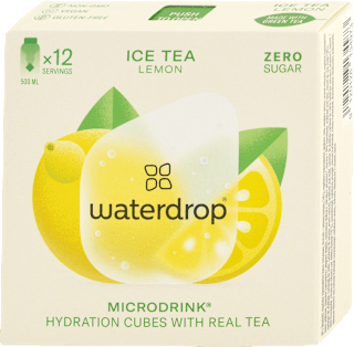 Šumivé kocky Microdrink Ice Tea citrón waterdrop