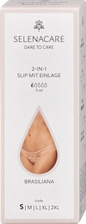 2in1 Slip mit Einlage Brasiliana nude, Gr. S SELENACARE