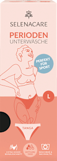 Periodenunterwäsche Active schwarz Gr. L SELENACARE