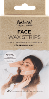 depilační voskové pásky na obličej andmetics