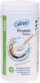 Proteinpulver Pure Geschmacksneutral all in