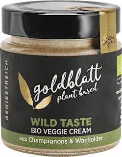 Brotaufstrich Wild Taste goldblatt