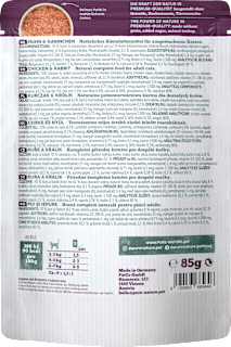 Nassfutter Katze mit Huhn, Kaninchen & Löwenzahn Pure Nature