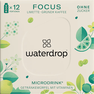 Brausetabletten Microdrink Focus waterdrop