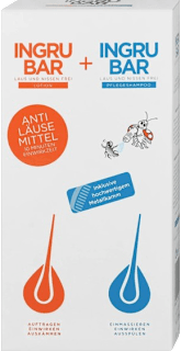 Laus & Nissen frei Anti-Läusemittel Kombi-Packung INGRUBAR
