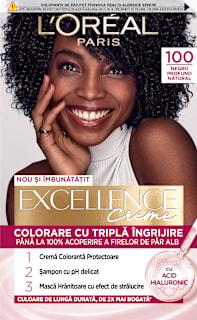 Vopsea de păr permanentă cu amoniac 1 L'ORÉAL PARiS EXCELLENCE Creme