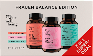 Set Frauen Balance Edition (3x60 St) get your well being BY BIOGENA