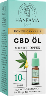 Mundtropfen CBD Öl 10 % Hanfama