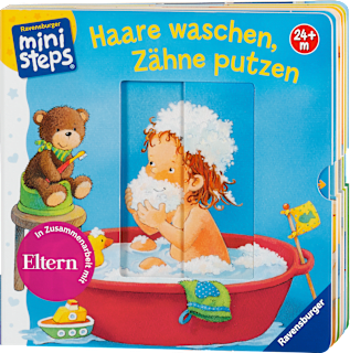 Kinderbuch Haare waschen, Zähne putzen Mini Steps Ravensburger