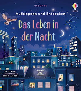 Kinderbuch Aufklappen und Entdecken: Das Leben in der Nacht Usborne