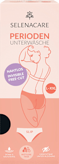 Periodenunterwäsche Free-Cut schwarz Gr L. L-XXL SELENACARE