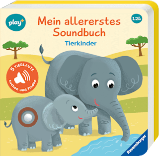 Kinderbuch Mein allererstes Soundbuch play+ Tierkinder Ravensburger