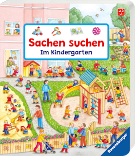 Kinderfühlbuch Sachen suchen im Kindergarten Ravensburger