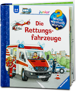 Kindersachbuch Wieso? Weshalb? Warum? Nr. 23 Die Rettungsfahrzeuge Ravensburger