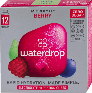 MICROLYTE BERRY - osvežavajuće bezalkoholno piće sa ukusom bobičastog voća od prirodnih aroma  waterdrop