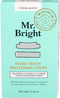 Wybielające paski do zębów  Mr. Bright