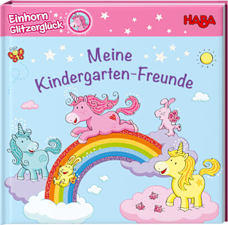 Kinderbuch Meine Kindergarten-Freunde Einhorn Glitzerglück HABA