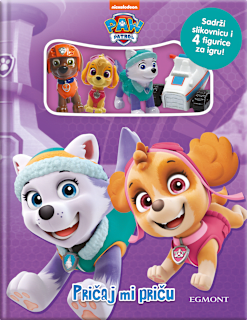 Paw Patrol slikovnica Pričaj mi priču + figurice EGMONT
