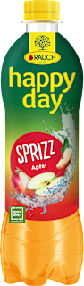 Erfrischungsgetränk Apfel Sprizz RAUCH happy day