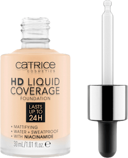 Foundation HD Liquid Coverage 002 Porcelain Beige CATRICE