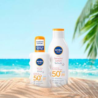Sonnenspray sensitiv Sofortschutz LSF 50+ NIVEA SUN